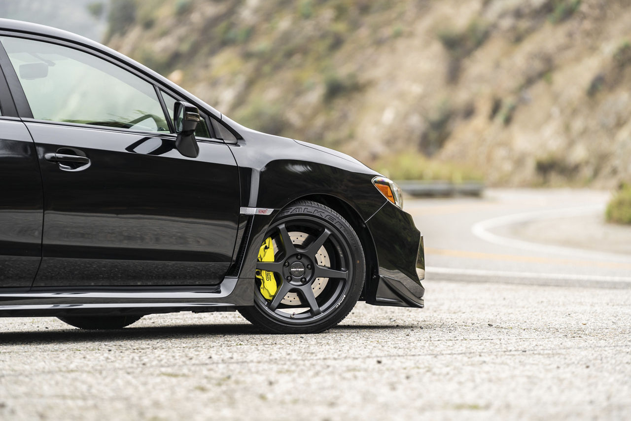 2018 Subaru WRX STI - Motegi MR160 BATTLE VI - Black